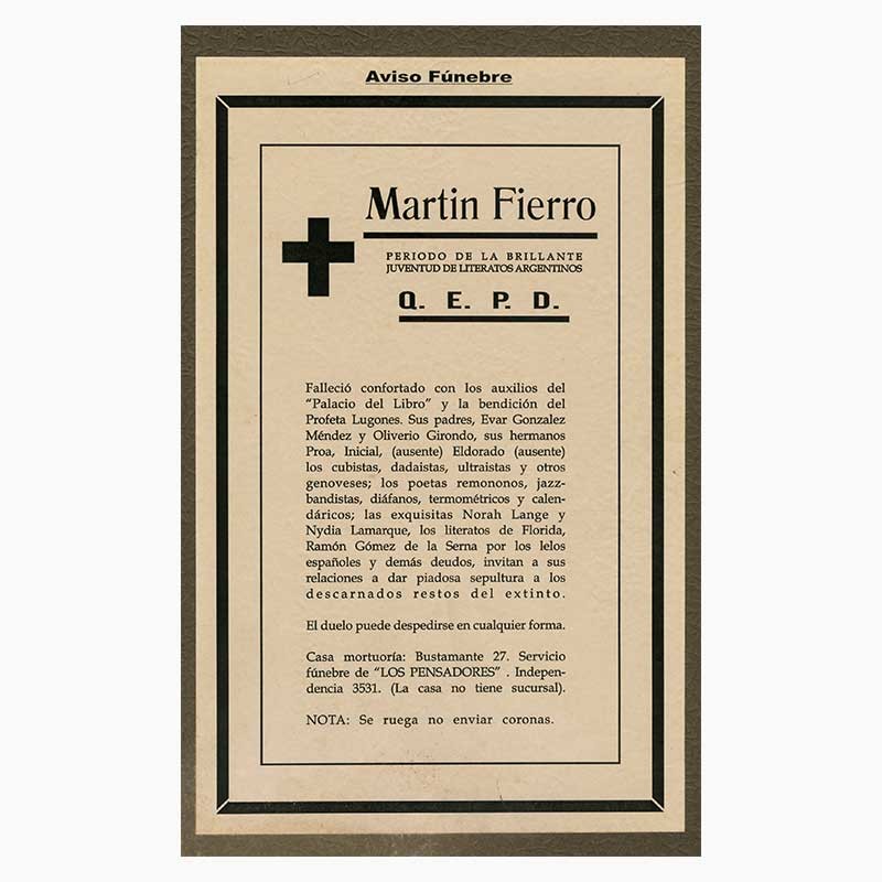 <i>Martín Fierro</i>