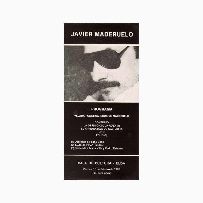 Javier Maderuelo Archive